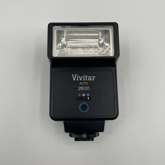 Vivitar Auto 2600 Electronic Flash Shoe Mount Tested & Works - Picture 2 of 6